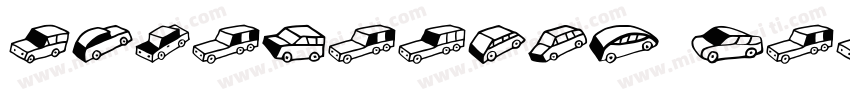 automobile contest字体转换